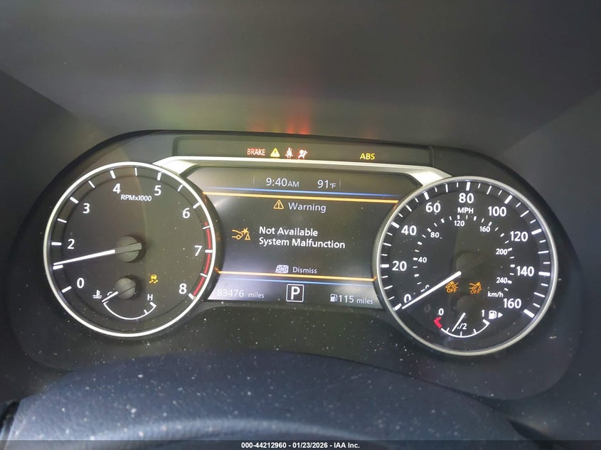 2021 NISSAN SENTRA 2.0L I-4 DI, DOHC, V(VIN: 3N1AB8CV3MY294271