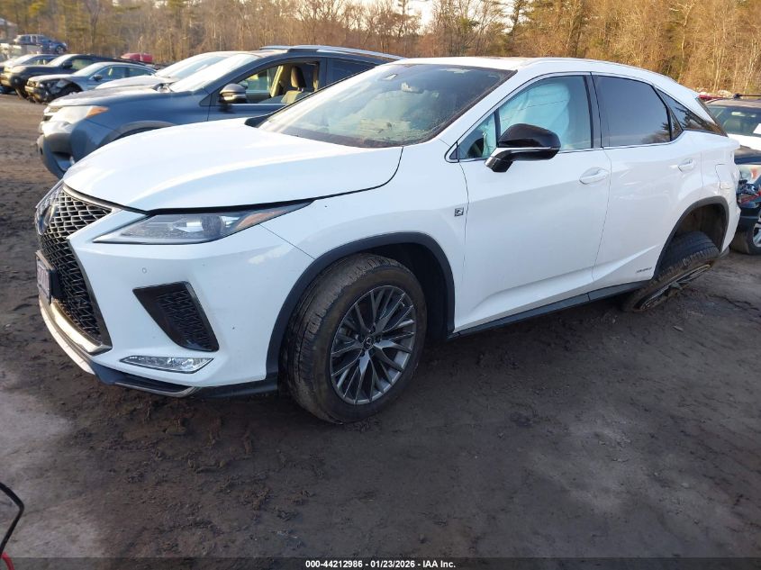 2022 Lexus Rx 450H F Sport Appearance