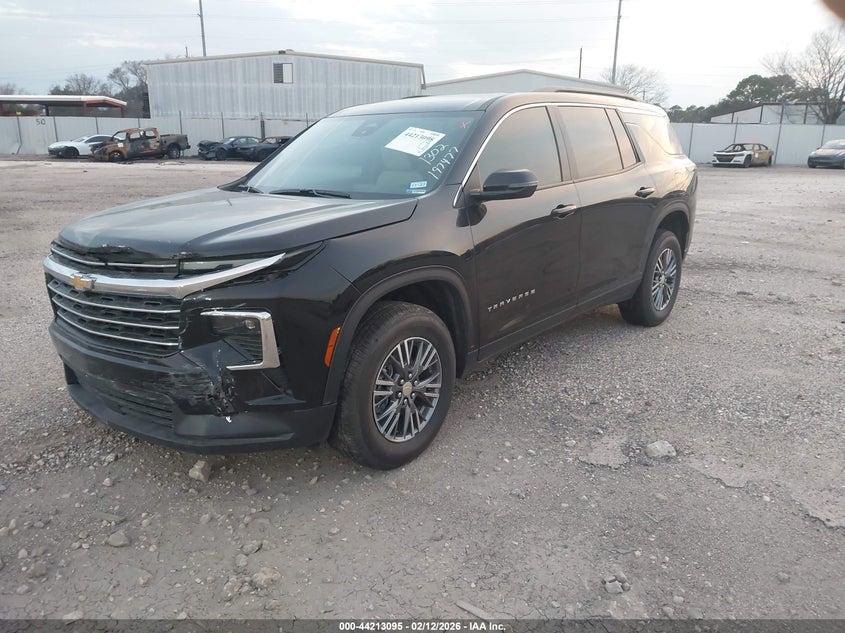 Vin: 1gnergks3tj160480, lot: 44709115, chevrolet traverse lt 20262