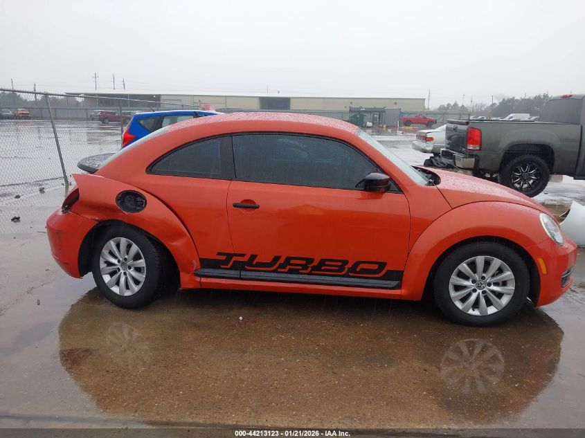 2016 Volkswagen Beetle 1.8T S VIN: 3VWF07AT3GM626660 Lot: 44213123