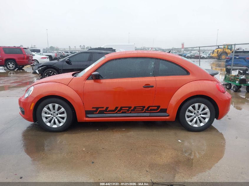 2016 Volkswagen Beetle 1.8T S VIN: 3VWF07AT3GM626660 Lot: 44213123