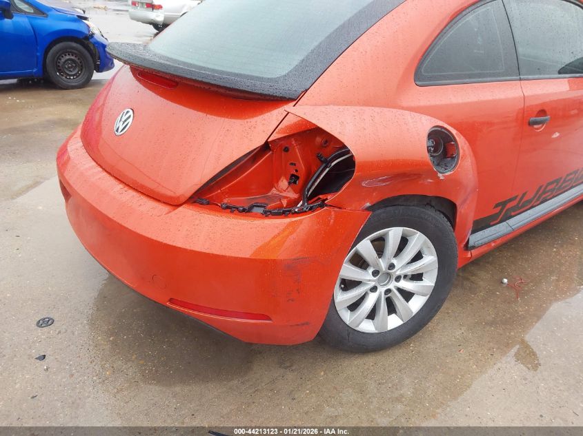 2016 Volkswagen Beetle 1.8T S VIN: 3VWF07AT3GM626660 Lot: 44213123