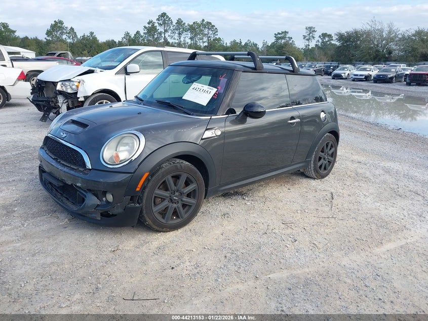2011 Mini Cooper 1.6 Mini S grey Lot 111044213153 Vin WMWSV3C50BTY10973