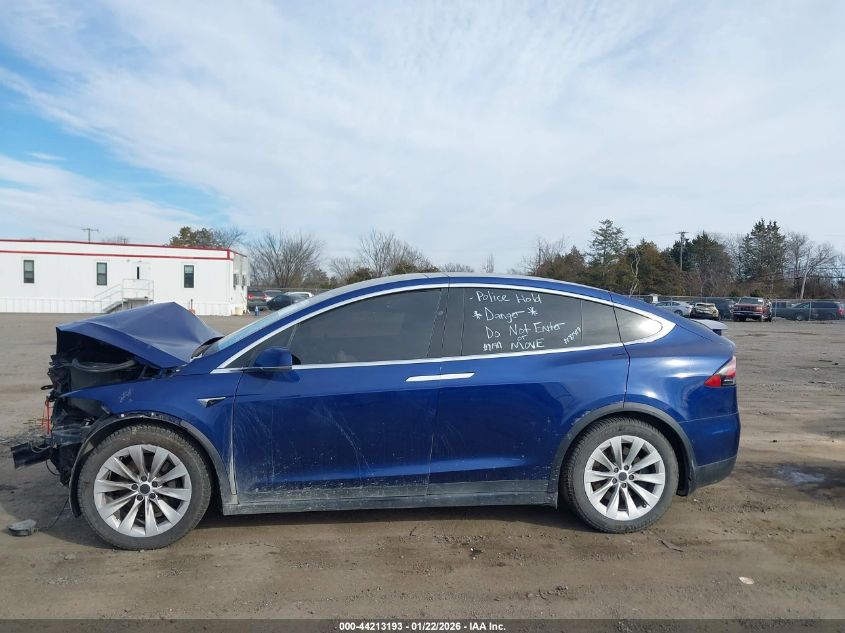 2021 Tesla Model X Long Range Dual Motor All-Wheel Drive/Long Range Plus Dual Motor All-Wheel Drive VIN: 5YJXCDE29MF321680 Lot: 44213193