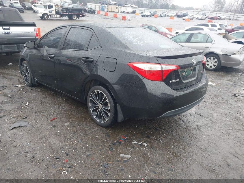 2015 Toyota Corolla S Plus