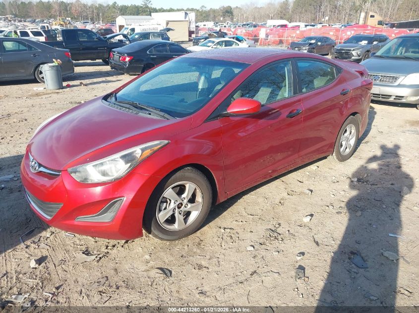 2014 Hyundai Elantra Se