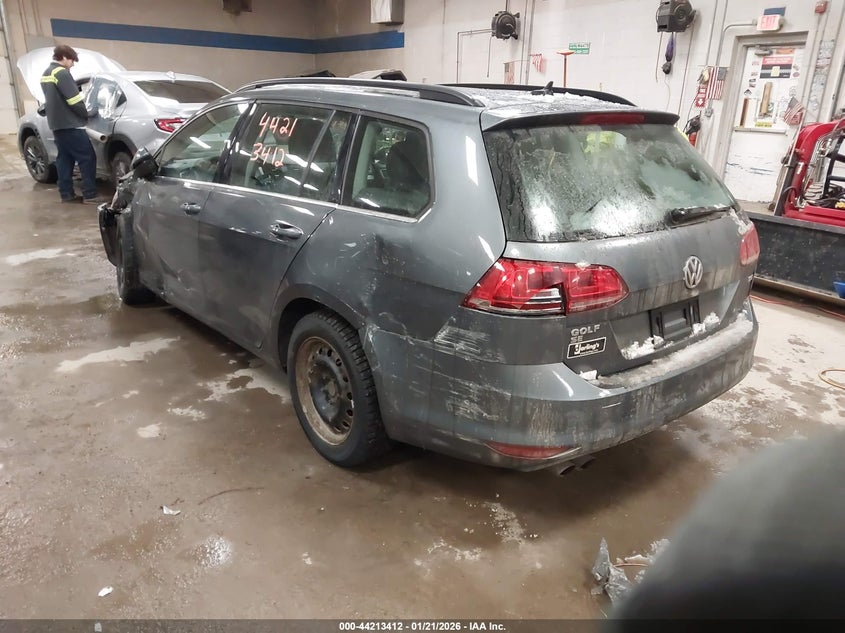 2017 Volkswagen Golf Sportwagen Tsi S/Tsi Se/Tsi Sel