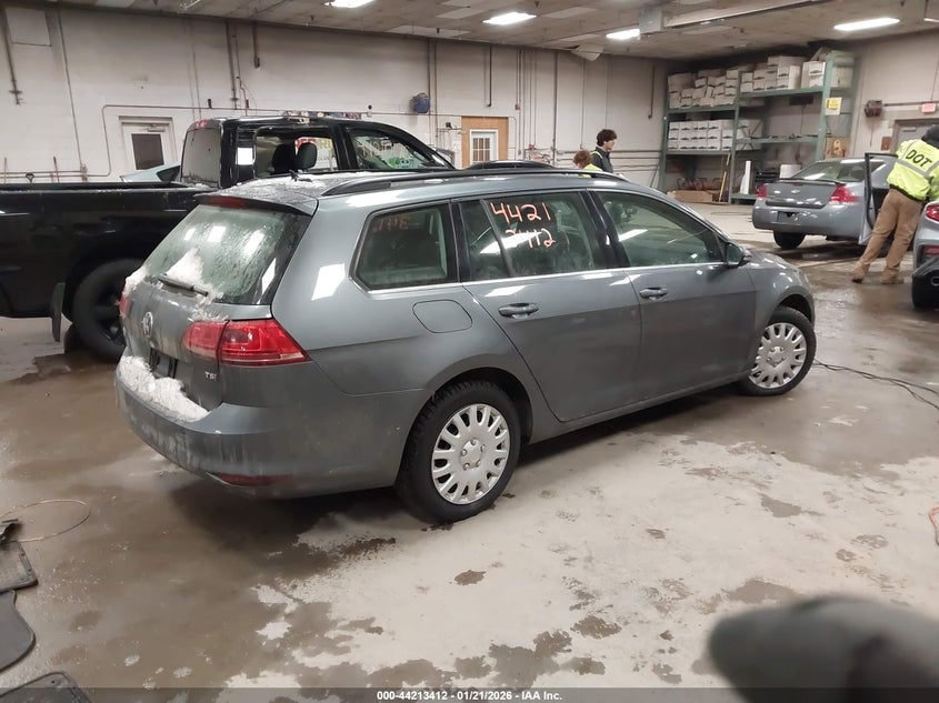 2017 Volkswagen Golf Sportwagen Tsi S/Tsi Se/Tsi Sel