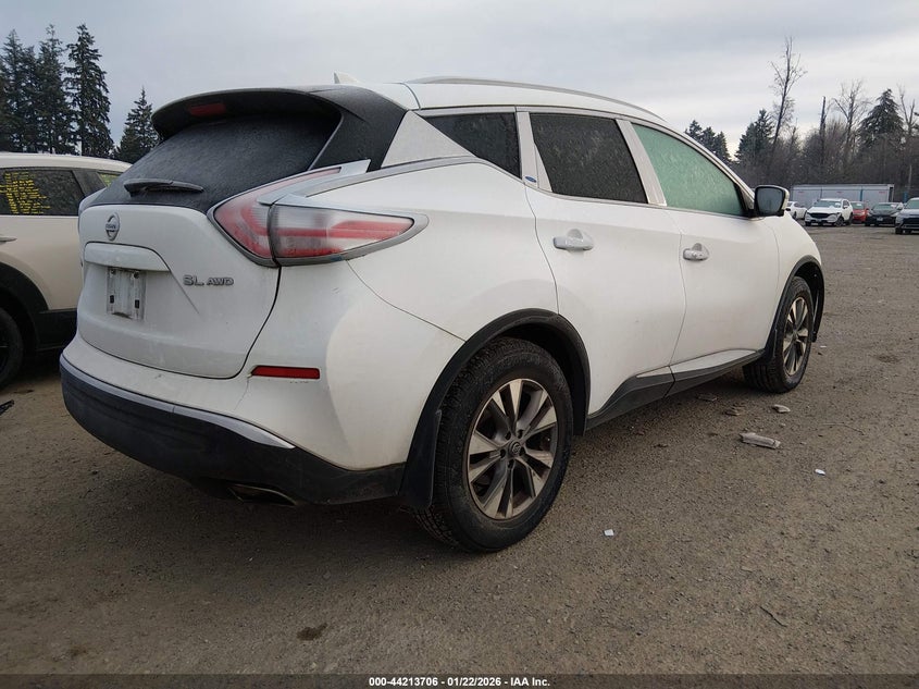 2017 Nissan Murano Platinum/S/Sl/Sv