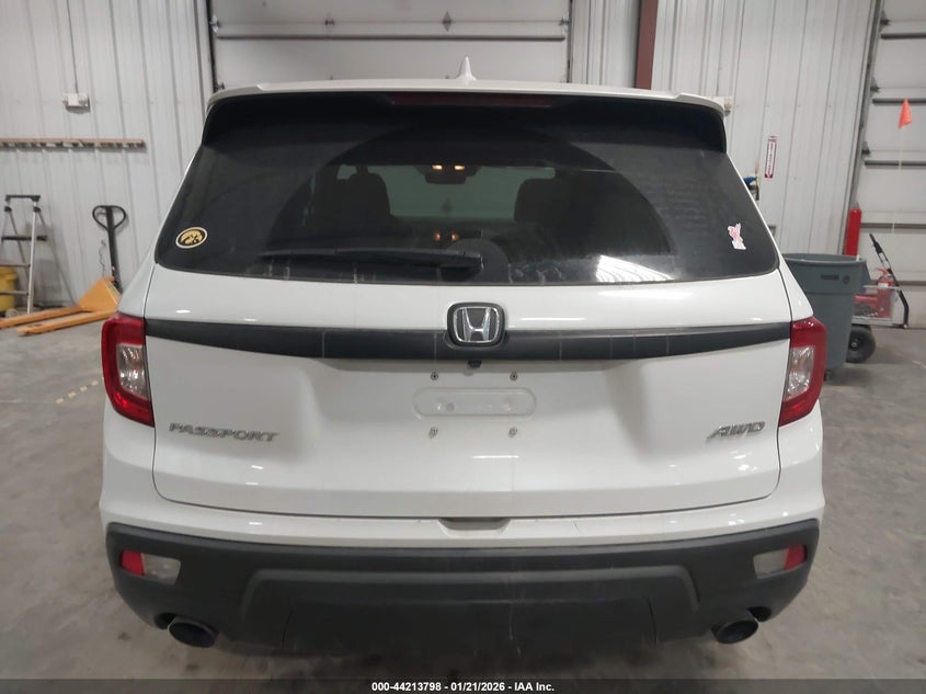 2019 Honda Passport Ex-L VIN: 5FNYF8H54KB023205 Lot: 44213798