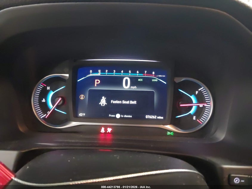 2019 Honda Passport Ex-L VIN: 5FNYF8H54KB023205 Lot: 44213798