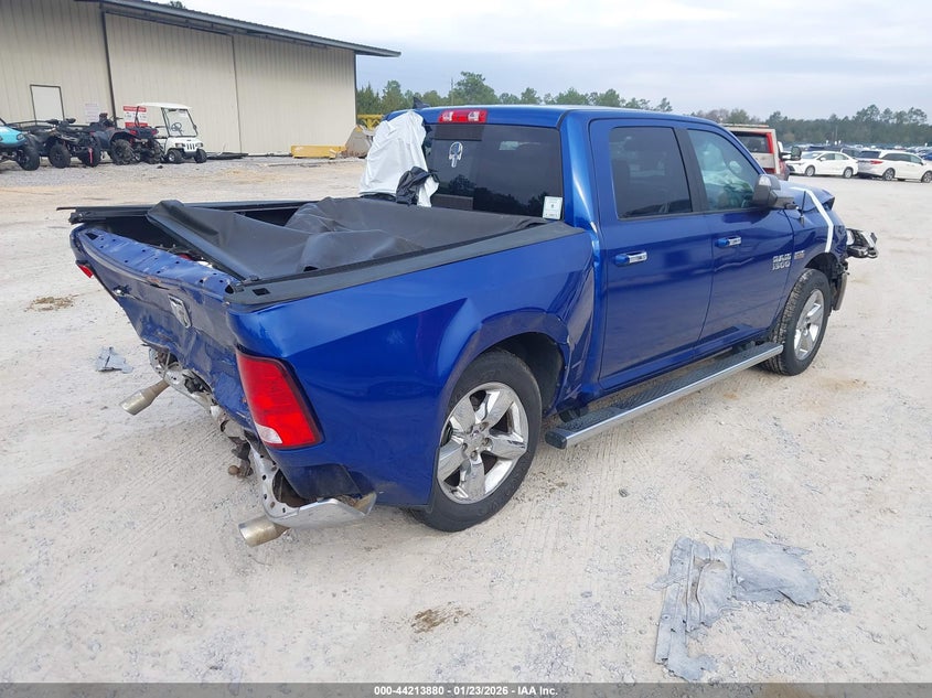 Vin: 1c6rr7lt6hs595424, lot: 44709900, ram 1500 big horn  4x4 5'7 box 20174