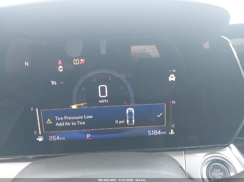 2025 Chevrolet Trax 1Lt VIN: KL77LHEP4SC323475 Lot: 44214097