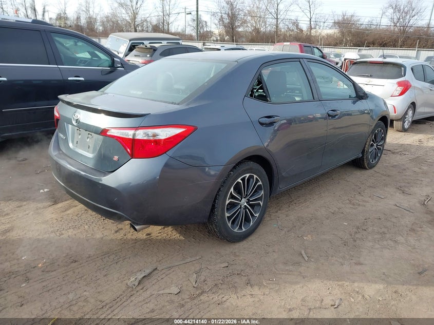 2016 Toyota Corolla S Plus