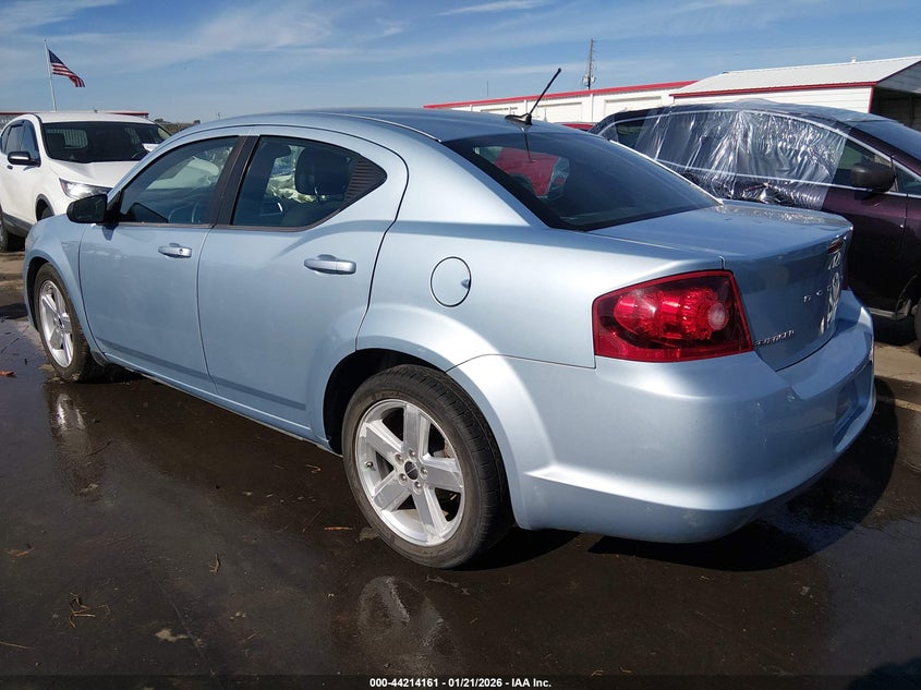 Vin: 1c3cdzab4dn664840, lot: 44710181, dodge avenger se 20133
