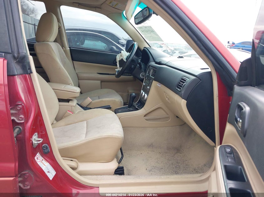 2008 Subaru Forester 2.5X