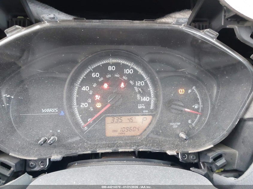 2015 Toyota Yaris Le VIN: VNKKTUD38FA037786 Lot: 44214370