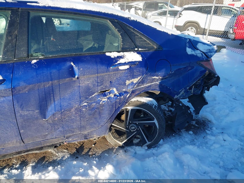 VIN KMHLR4AF0MU202232 2021 HYUNDAI ELANTRA N LINE