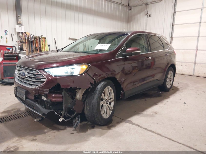 2FMPK4K92KBB76377 2019 FORD EDGE TITANIUM photo 1