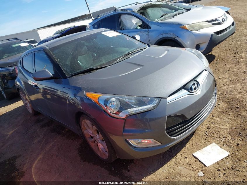 2015 Hyundai Veloster VIN: KMHTC6AD4FU237905 Lot: 44214636