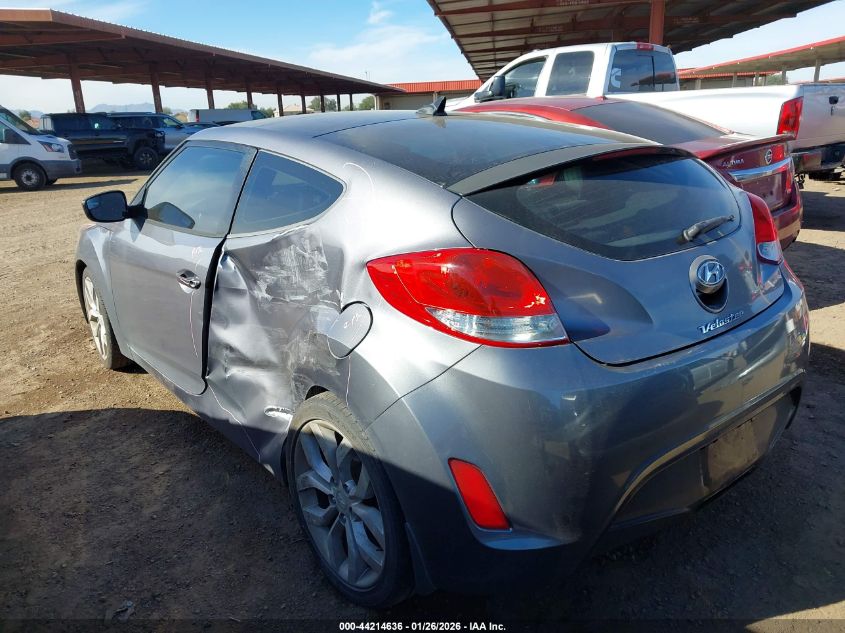 2015 Hyundai Veloster VIN: KMHTC6AD4FU237905 Lot: 44214636