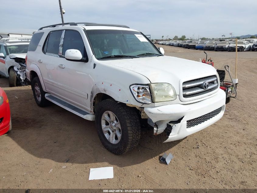 2002 Toyota Sequoia Limited V8