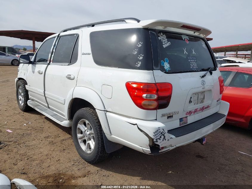2002 Toyota Sequoia Limited V8