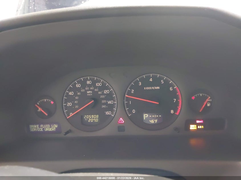 2003 Volvo Xc70 2.5T VIN: YV1SZ59HX31107716 Lot: 44215008