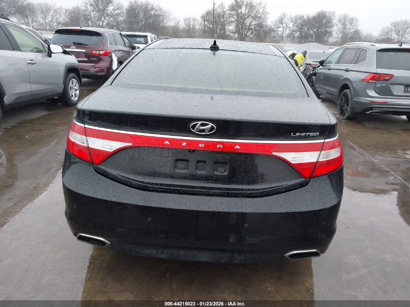 2015 Hyundai Azera Limited VIN: KMHFH4JG9FA476610 Lot: 44215023