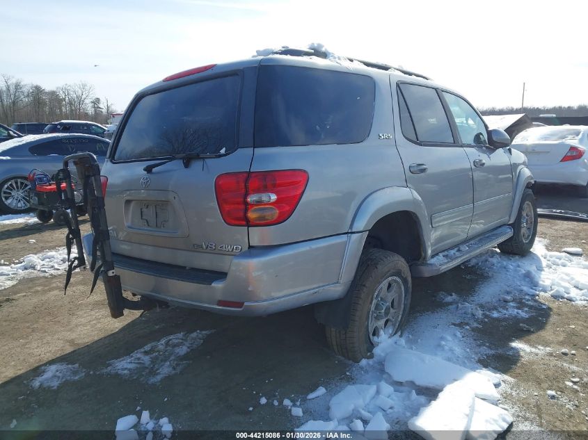 2003 Toyota Sequoia Sr5 V8