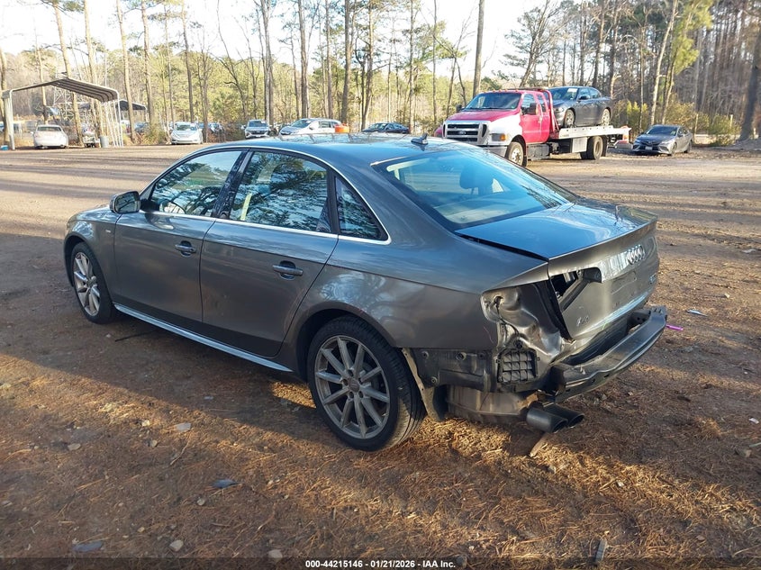 2015 AUDI A4 auction photo 3