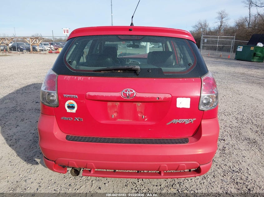 2006 Toyota Matrix Xr VIN: 2T1LR32E36C563054 Lot: 44215183