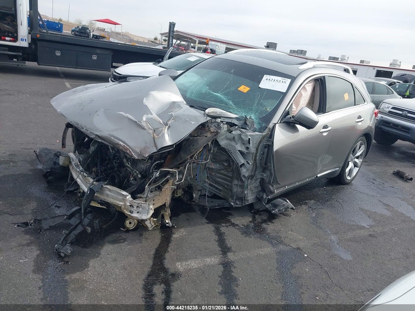 2009 Infiniti Fx50 VIN: JNRBS18W99M200186 Lot: 44215235