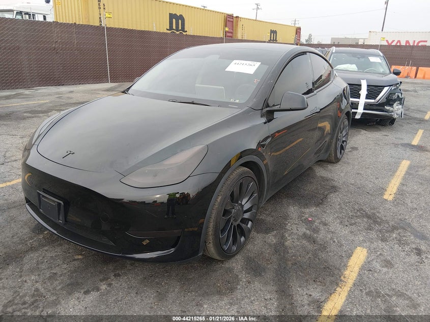 VIN 7SAYGDEF9PF602557 2023 TESLA MODEL Y PERFORMANCE DUAL MOTOR ALL-WHEEL DRIVE