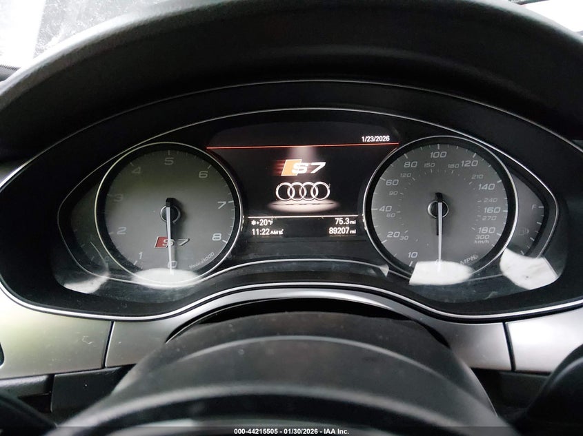 2015 Audi S7 4.0T VIN: WAUW2AFC8FN040086 Lot: 44215505