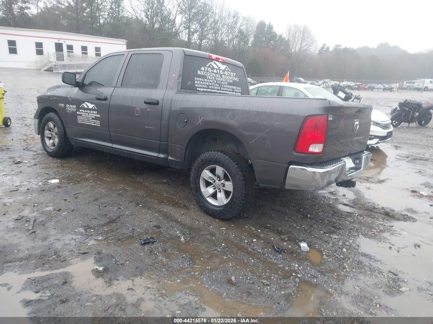 Vin: 3c6rr6kt8lg179094, lot: 44711596, ram 1500 classic tradesman  4x2 5'7 box 20203