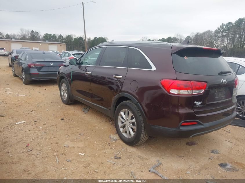 2016 Kia Sorento 2.4L Lx