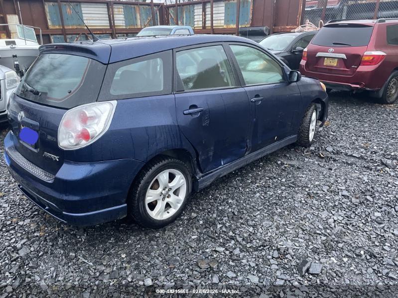 2005 TOYOTA MATRIX HATCHBACK 1.8L I-4 DOHC, VVT, 130HP