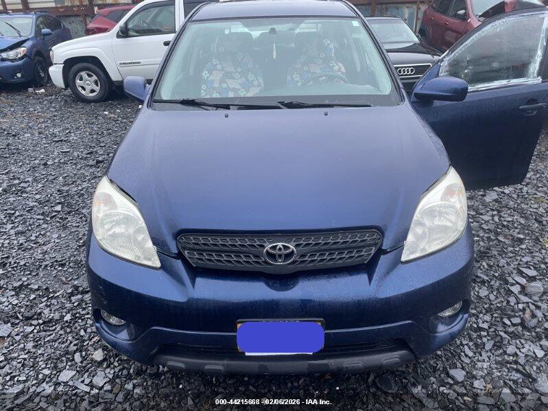 2005 TOYOTA MATRIX HATCHBACK 1.8L I-4 DOHC, VVT, 130HP