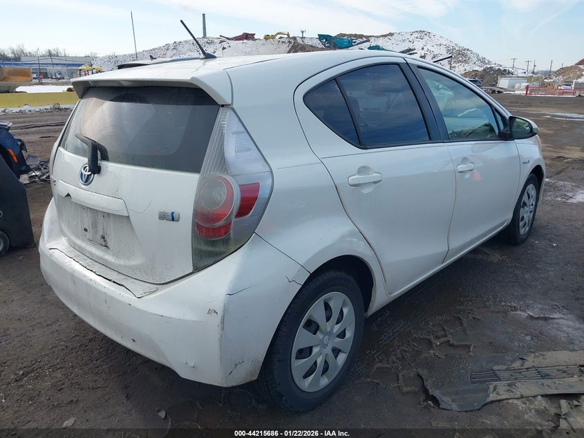 2012 Toyota Prius C One