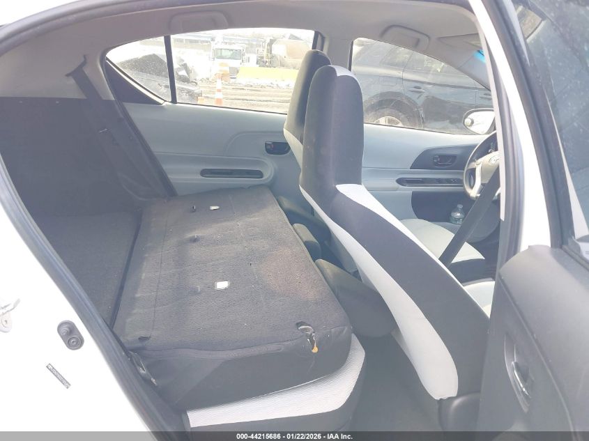 2012 Toyota Prius C One VIN: JTDKDTB32C1526859 Lot: 44215686