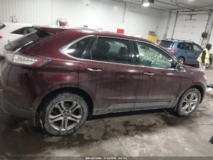 VIN 2FMPK4K98HBB43490 2017 FORD EDGE TITANIUM