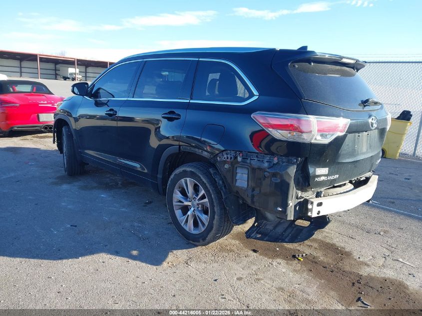 2015 Toyota Highlander Xle V6