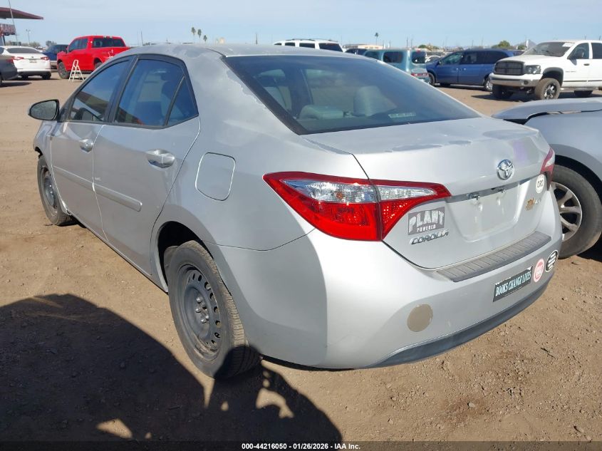 2016 Toyota Corolla Le