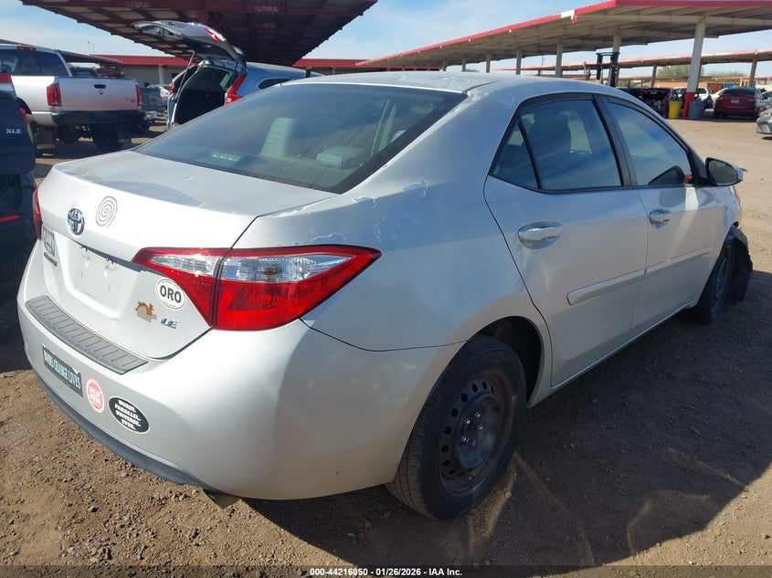 2016 Toyota Corolla Le