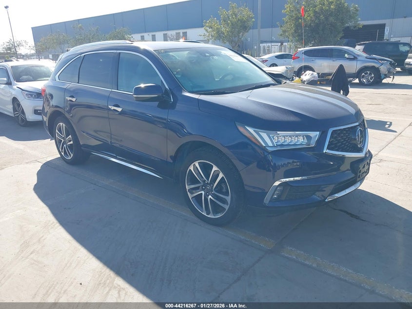 2017 Acura Mdx Advance Entertainment Pkgs