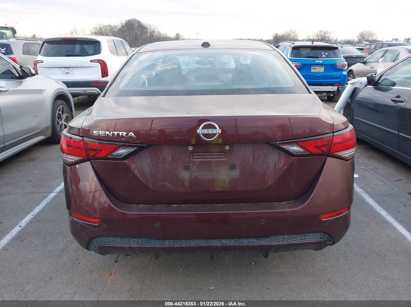 VIN 3N1AB8CV7SY306841 2025 NISSAN SENTRA SV