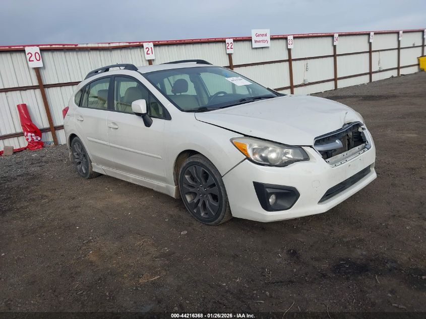 2013 Subaru Impreza 2.0I Sport Premium