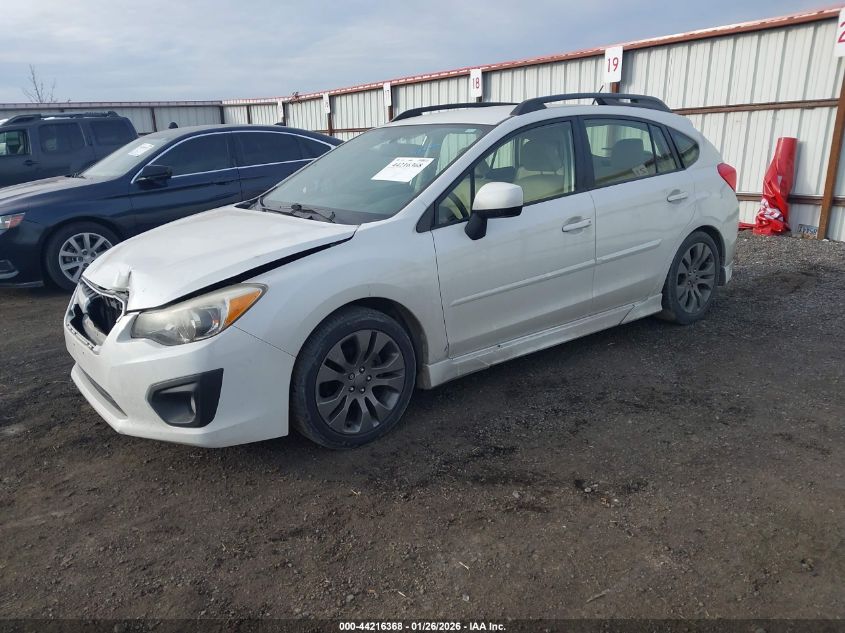 2013 Subaru Impreza 2.0I Sport Premium
