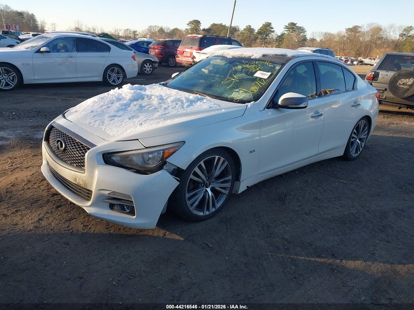 2015 INFINITI Q50 auction photo 2